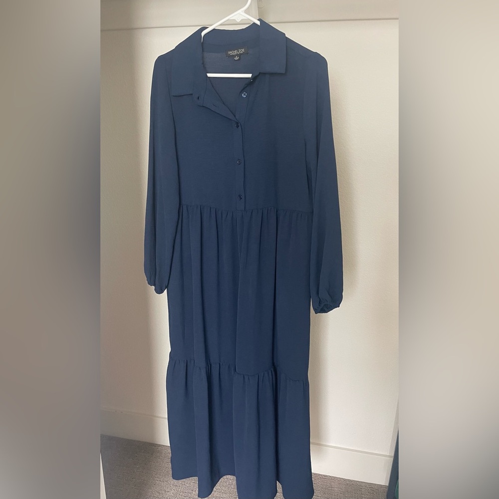 Long Sleeve Tiered Maxi Dress